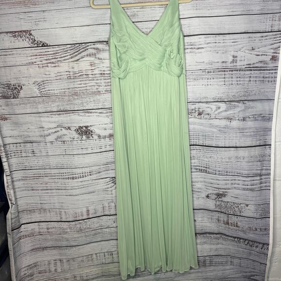 David's Bridal Meadow Long Mesh Dress - Size 12 - NWT - Picture 2 of 5